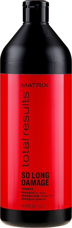 odbudowujący szampon z ceramidami do włosów zniszczonych matrix