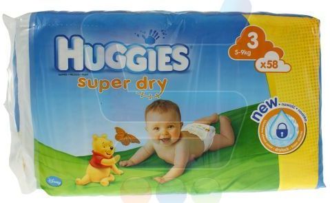 pieluszki huggies super dry