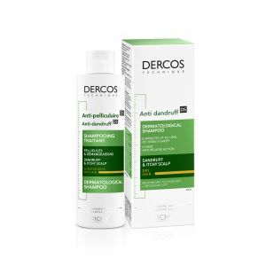 vichy dercos szampon przeciwłupieżowy do włosów suchych 200ml