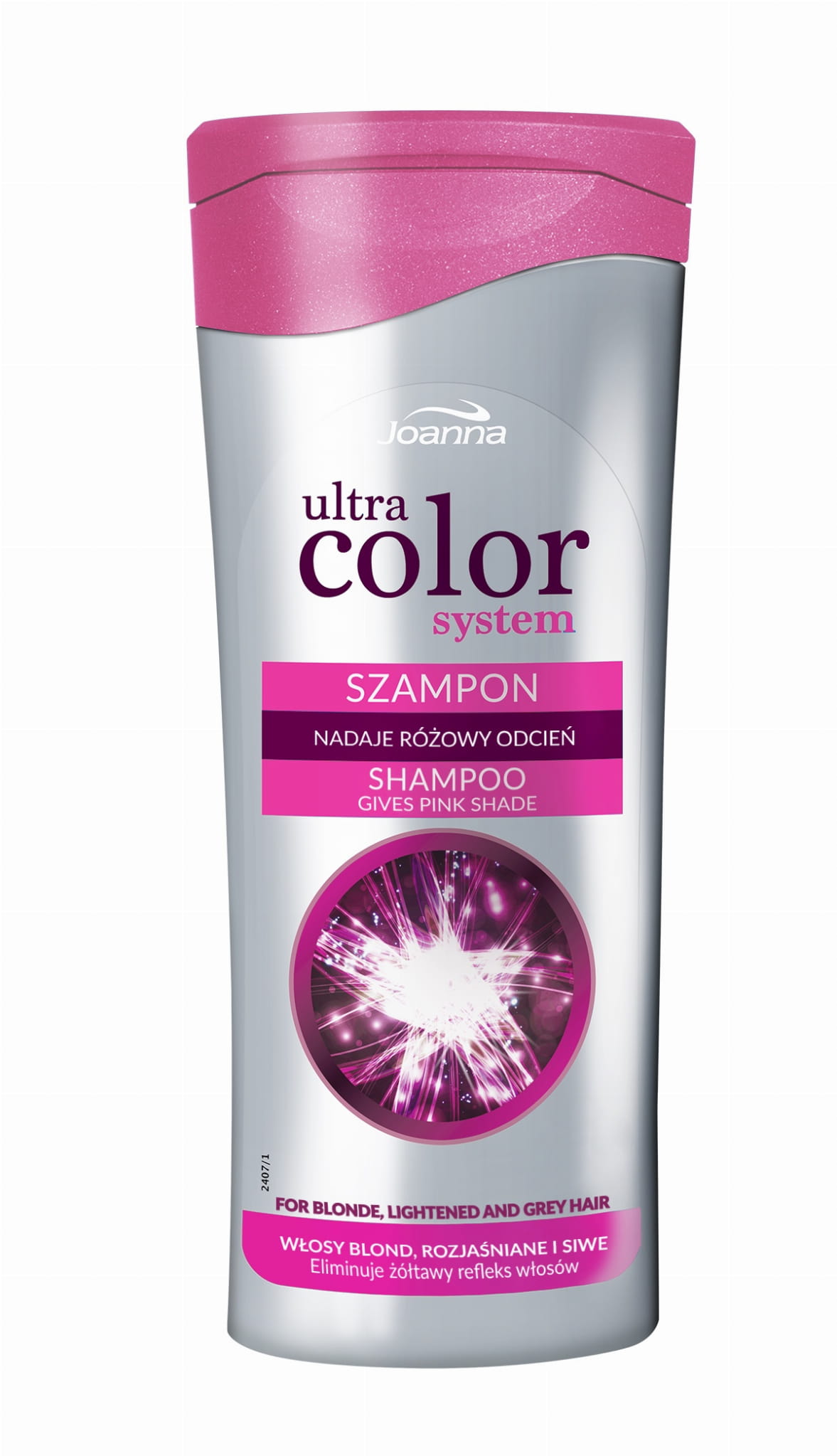 joanna ultra color system szampon różowy