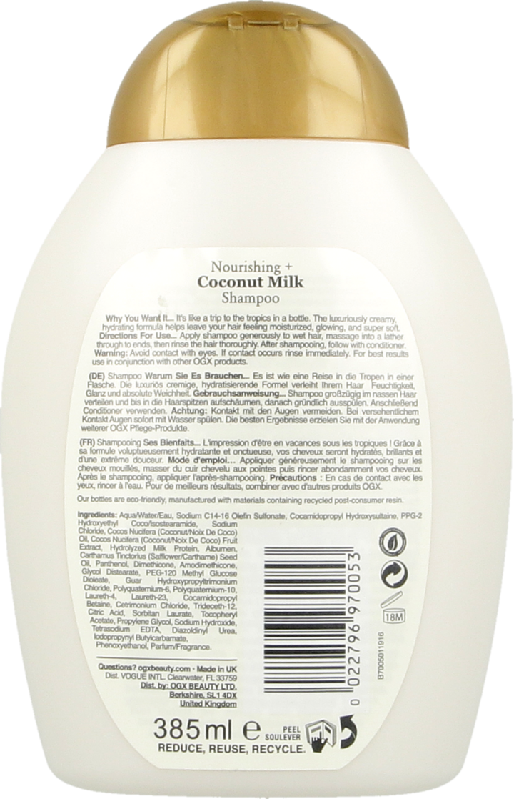 coconut milk szampon rossmann