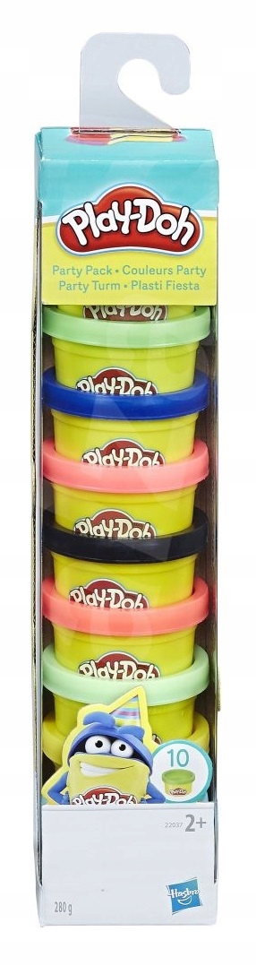 PlayDoh 22037 Zestaw plasteliny 10 szt.