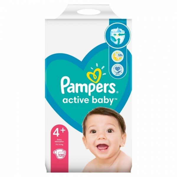 pampers active baby 4 74 szt