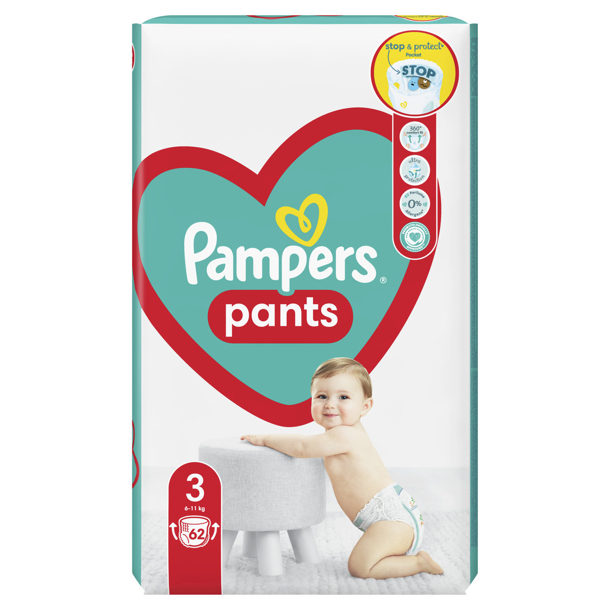 pieluchomajtki pampers 3 rossmann