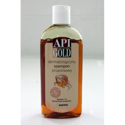 api gold dermatologiczny szampon propolisowy skład