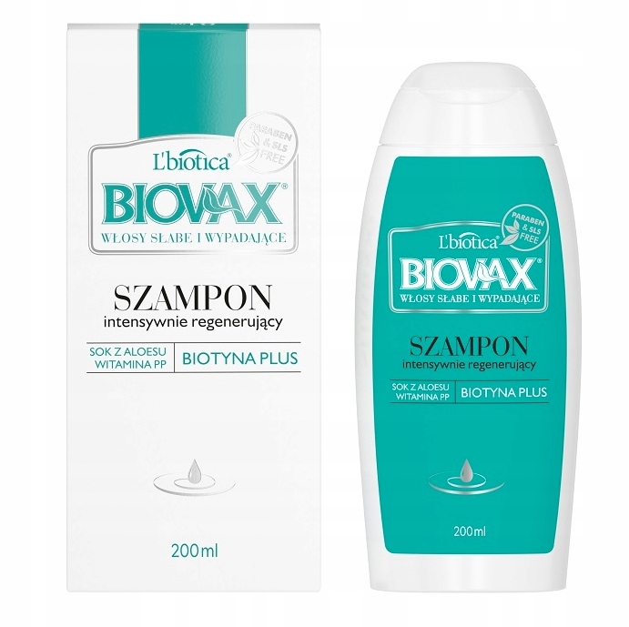 biovax szampon włosy słabe