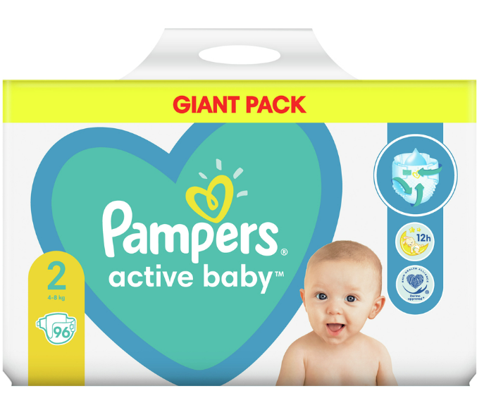 pampers baby active opinie