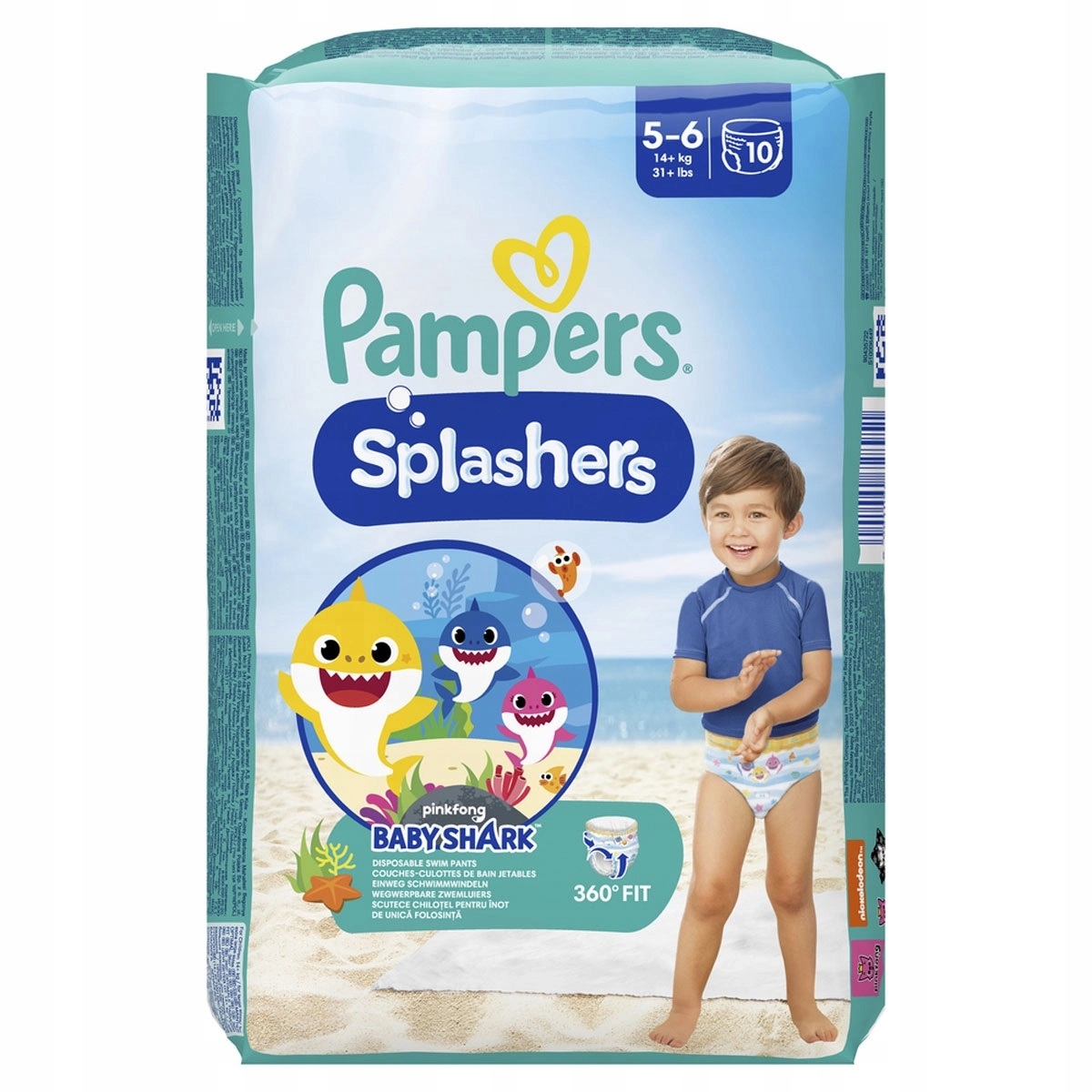 pieluchy pampers splashers