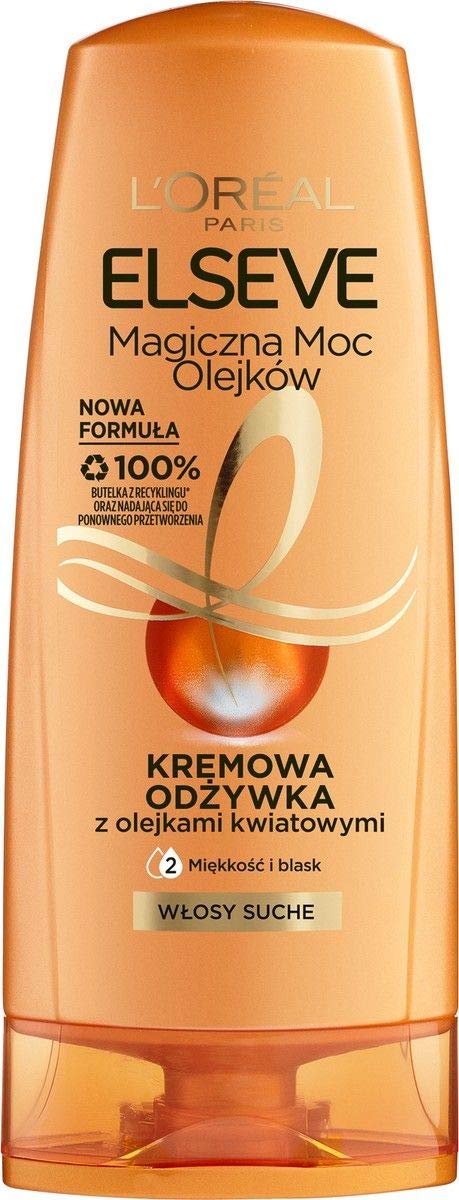 loréal paris magiczna moc olejków kremowa odżywka do włosów blog