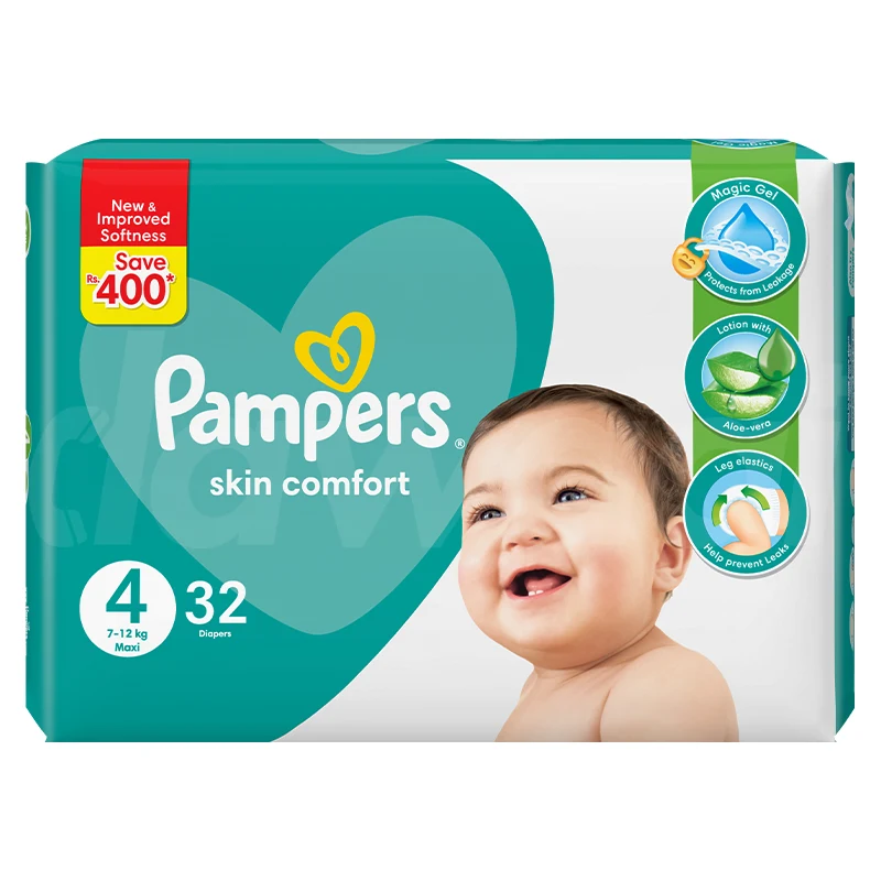 pampers 4 duze paki