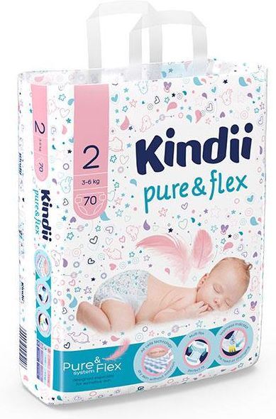 pieluchy kindii 2 70 szt