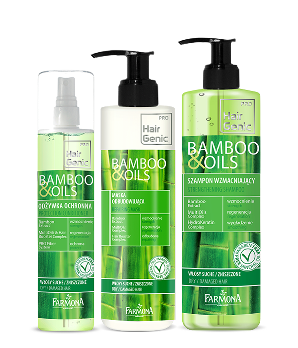 farmona hair genic bamboo-oils szampon wzmacniający