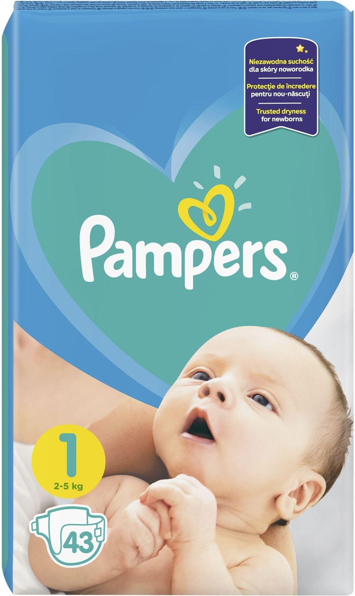 ceneo pampers new baby dry 1