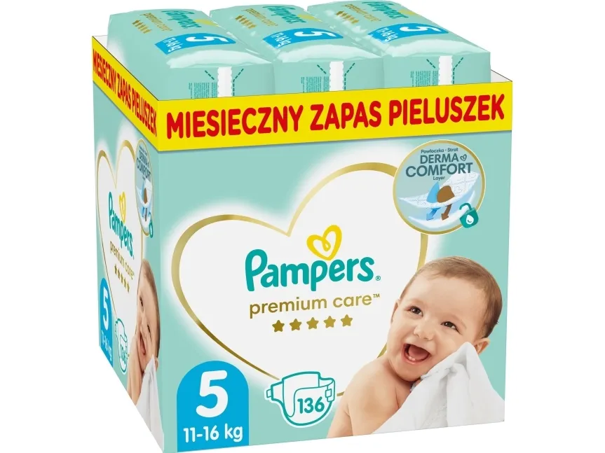 pampers premium care 5 136