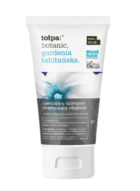 szampon nawilżający zwiększający objętość gardenia tahitańska tołpa botanic