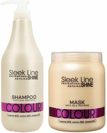 stapiz sleek line colour szampon opinie