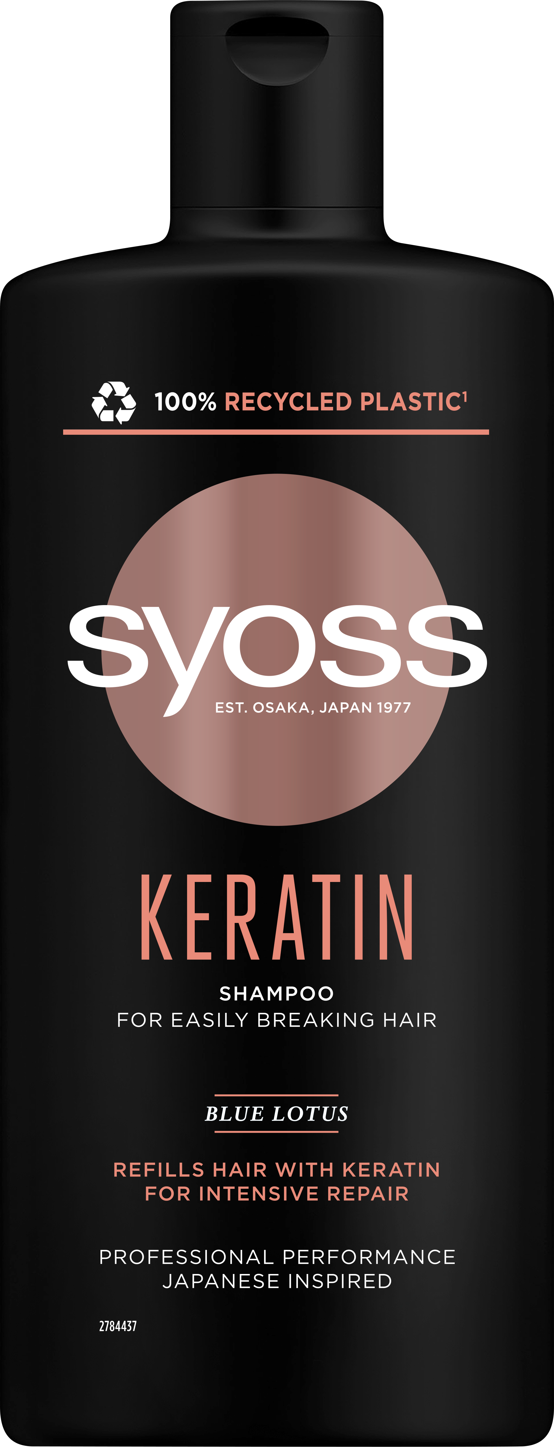 syoss szampon do włosów 500ml keratin