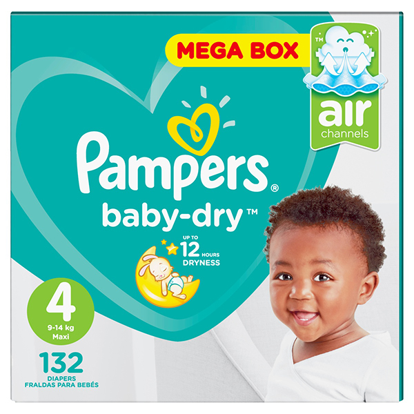 pampers active baby dry 4 132