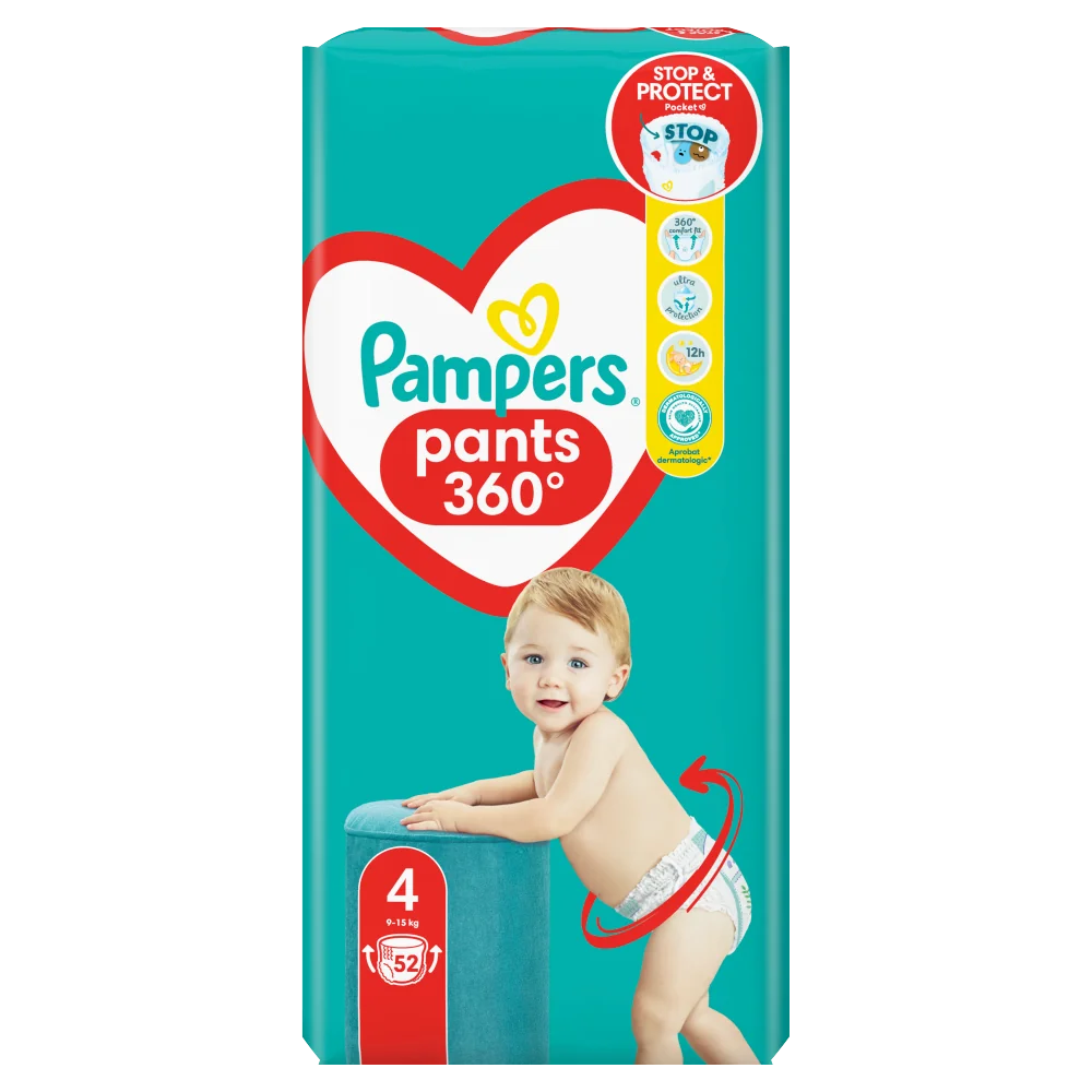 pampers pants 4 52 szt rossmann