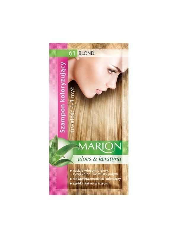 marion szampon koloryzujący 61 blond