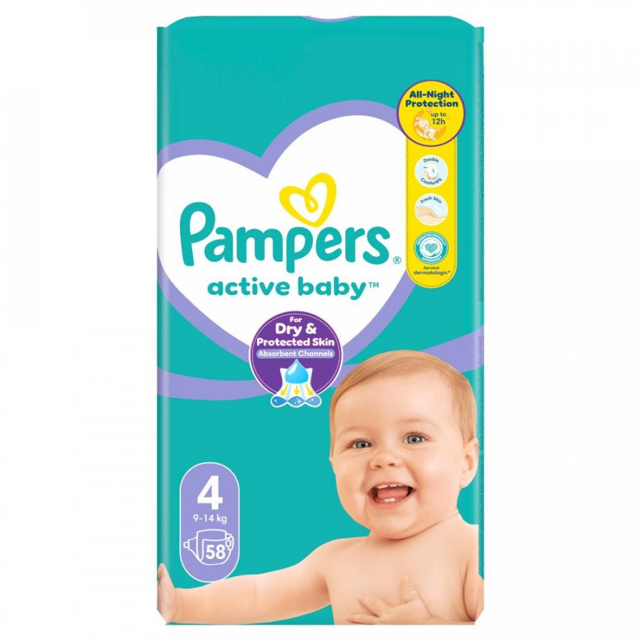 pampers active baby 4 opinie