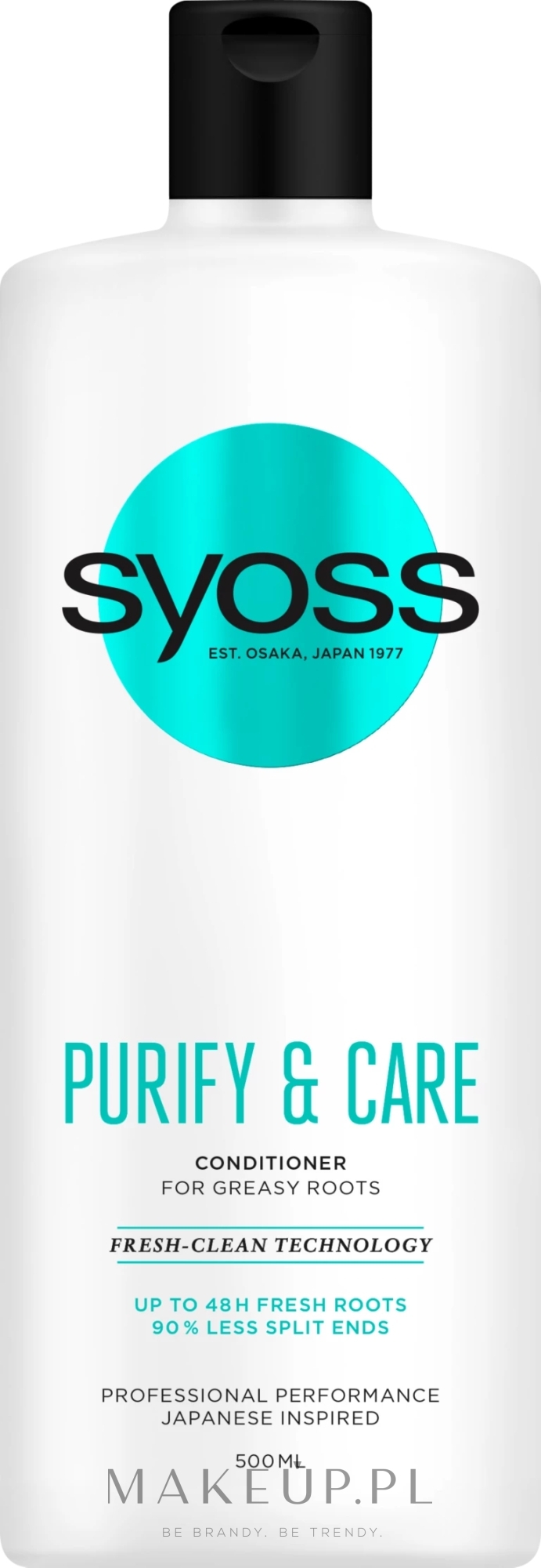 syoss purify & care szampon do włosów 500 ml