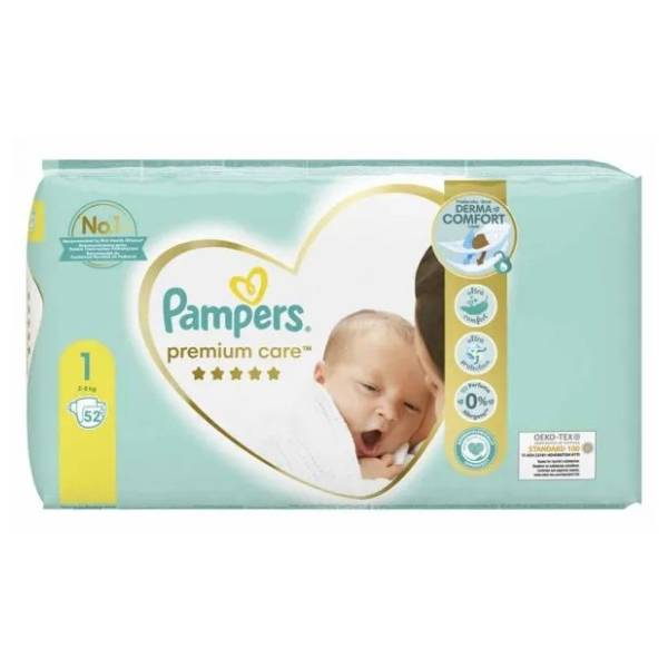 pampers care 1 cena