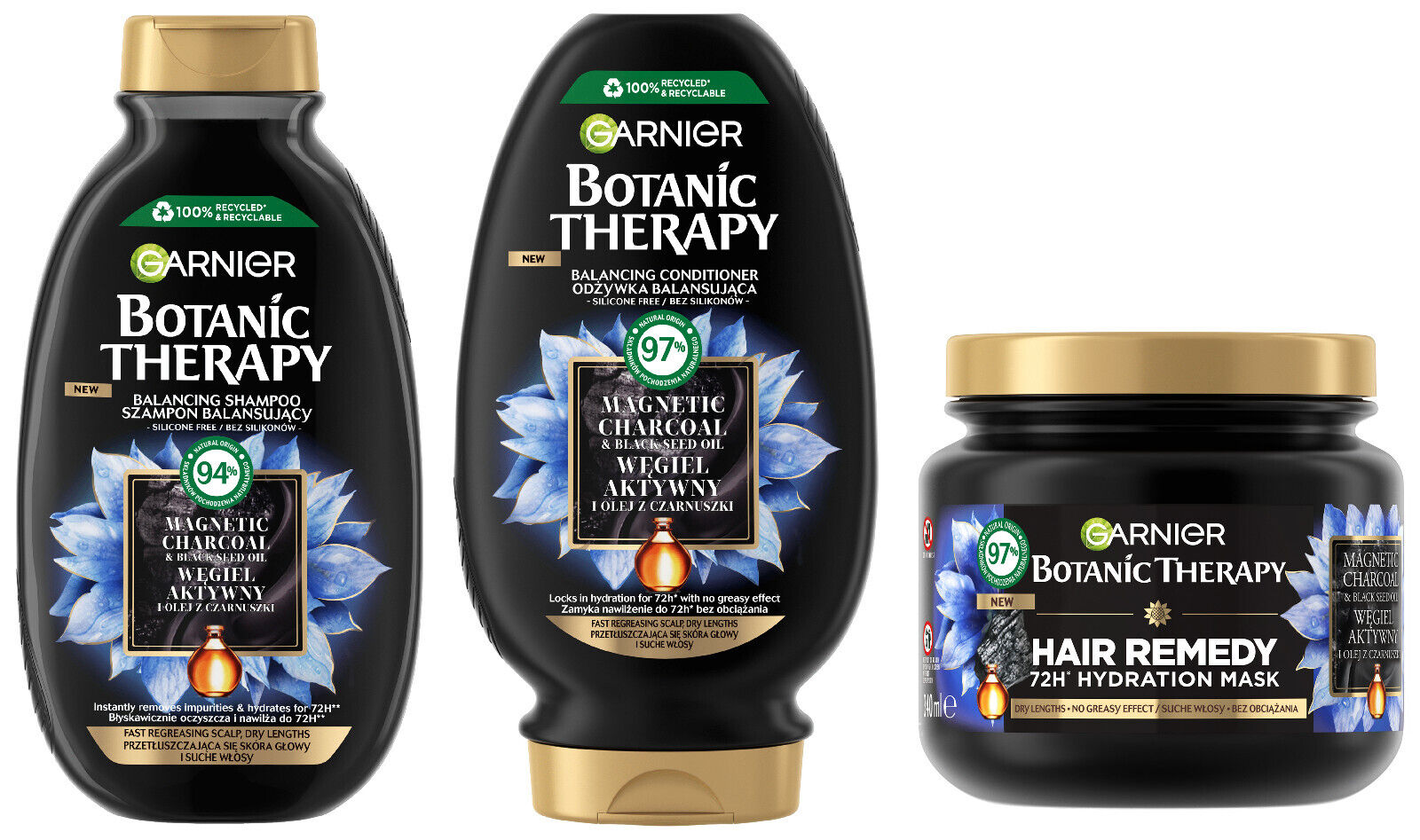 garnier botanic therapy szampon hair mask