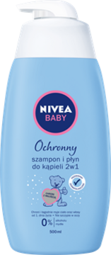 nivea baby łagodny szampon i płyn do kąpieli 2w1 rossmann