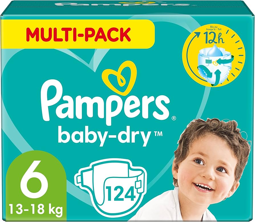 dziecko pampers grafika