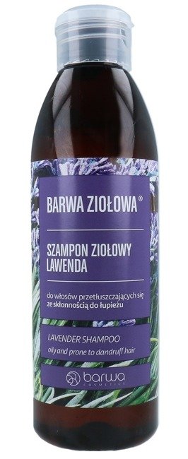 barwa ziołowa szampon do włosów lawenda