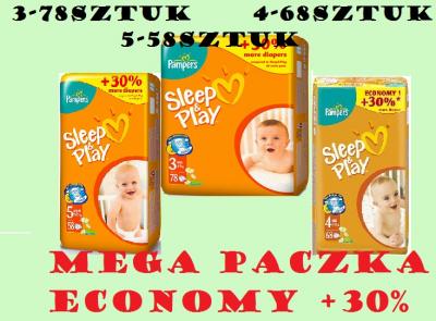 pampers pomarańczowr