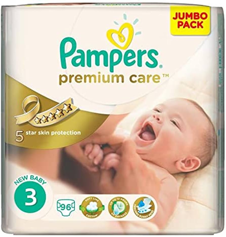 pampers premium care 3 jumbo pack