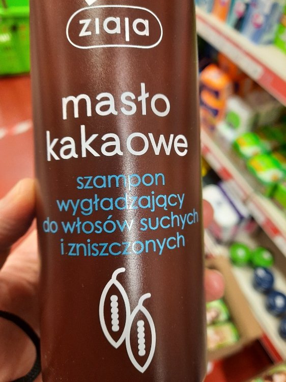 ziaja szampon wygładzający masło kakaowe