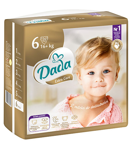 dada extra care 6 pieluchy