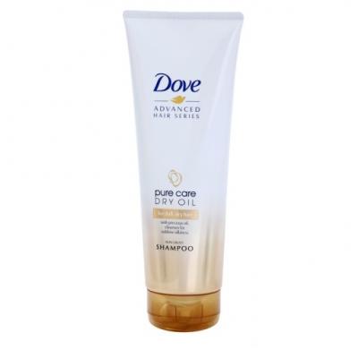 szampon do włosów dove pure care dry oil