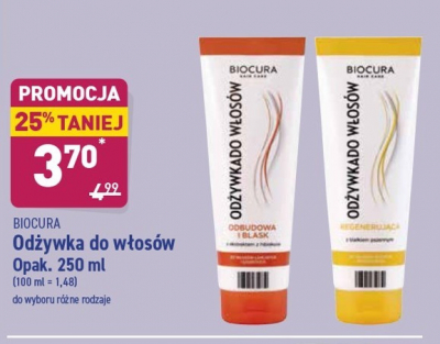 odżywka do włosów biocura