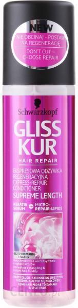 gliss kursupreme lengthekspresowa odżywka regeneracyjna do włosów