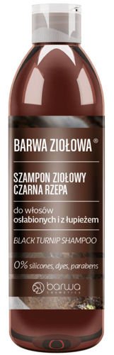 szampon z.czarnej rzepy barwa