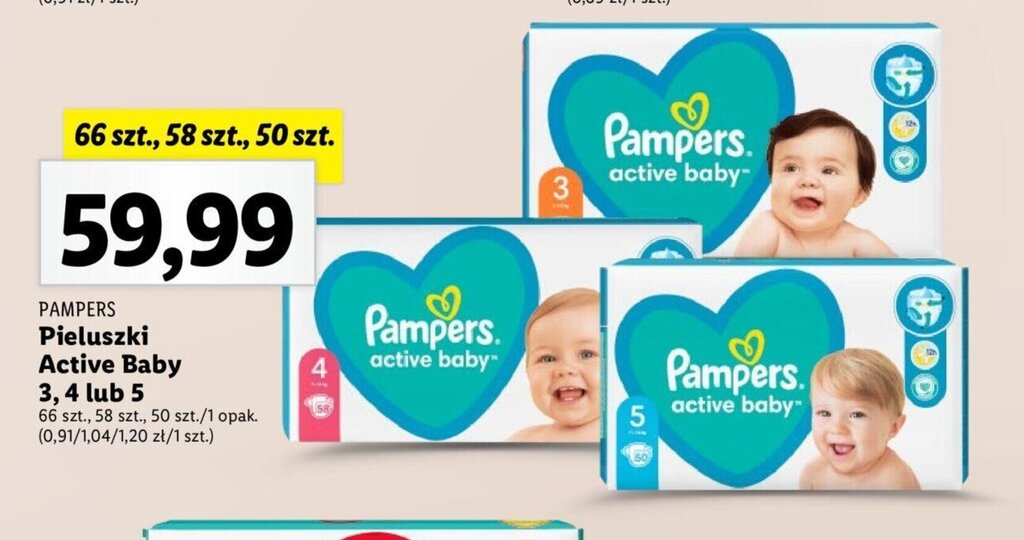 promocja na pieluchy pampers lidl 2019