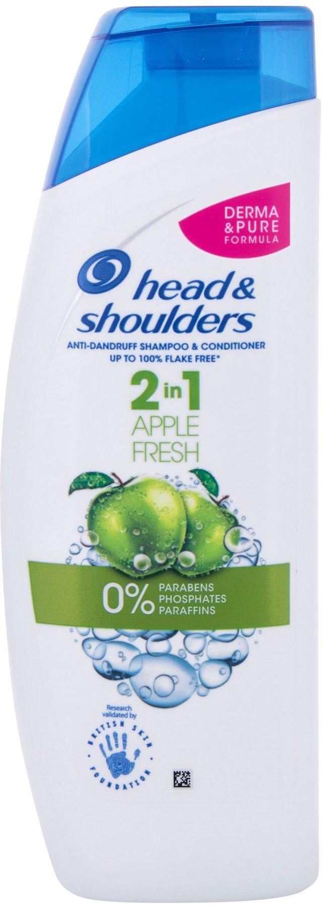 head&shoulders szampon do włosów apple fresh 360 ml