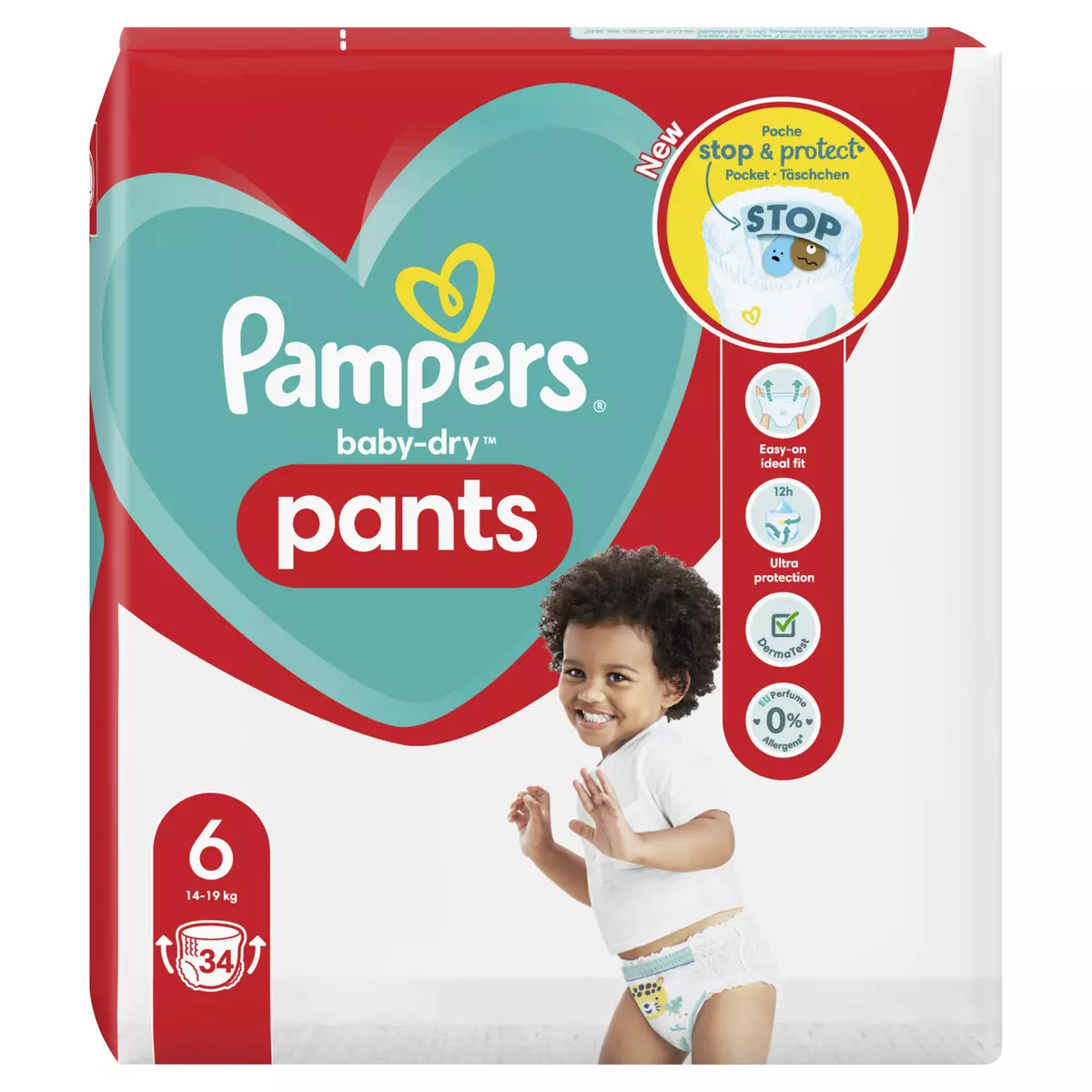 pampers pants 6 44 szt auchan