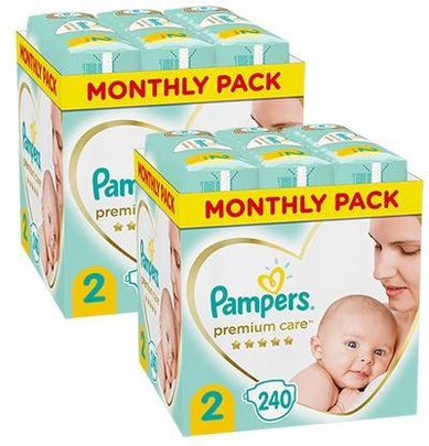 pampers premium care pieluchy rozmiar 2 mini 4-8kg