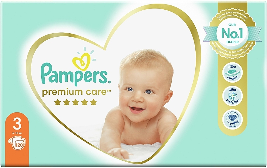 pampers premium care 3 midi