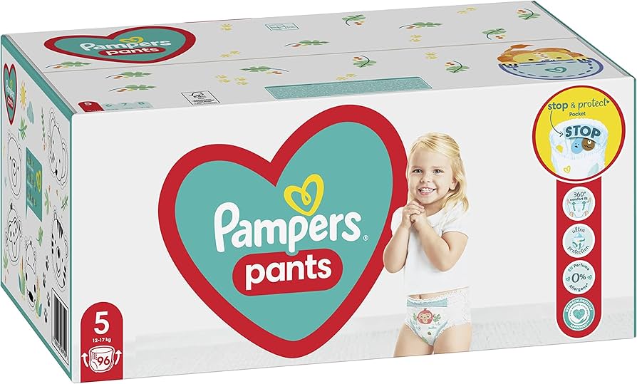 pieluchomajtki pampers pants 5 mega box junior 96szt