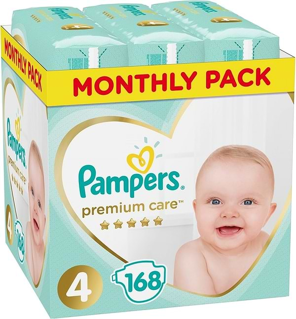 pampers premium care 4 204