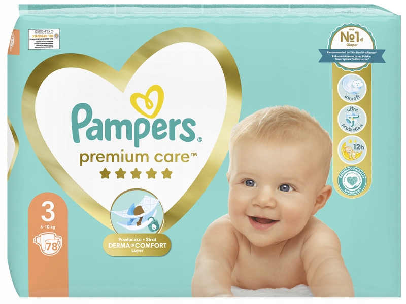 pampers premium care 1 78 szt allegro