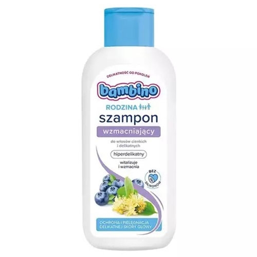 szampon bambino na wlosy efekty