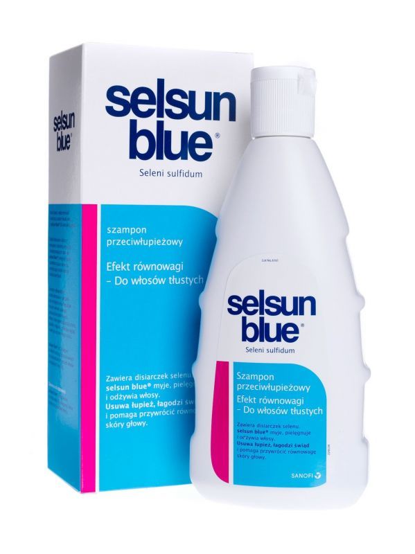 selsun blue szampon przeciwłupieżowy włosy tłuste