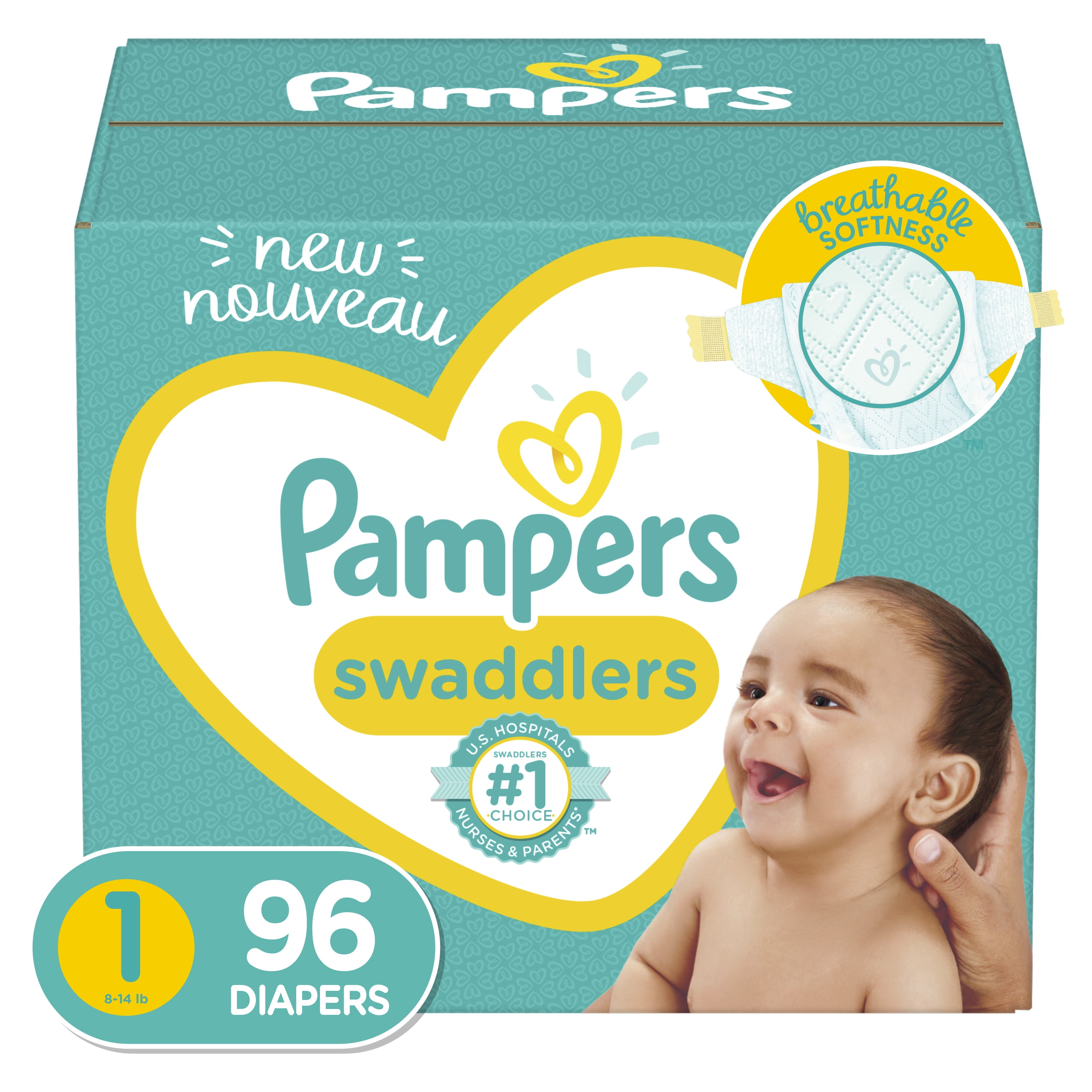 pampers 96 size 1